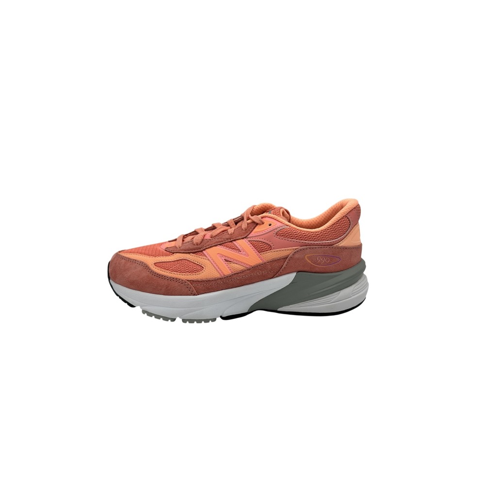 Size 7 - New Balance 990v6 Orange Purple - Picture 1 of 11